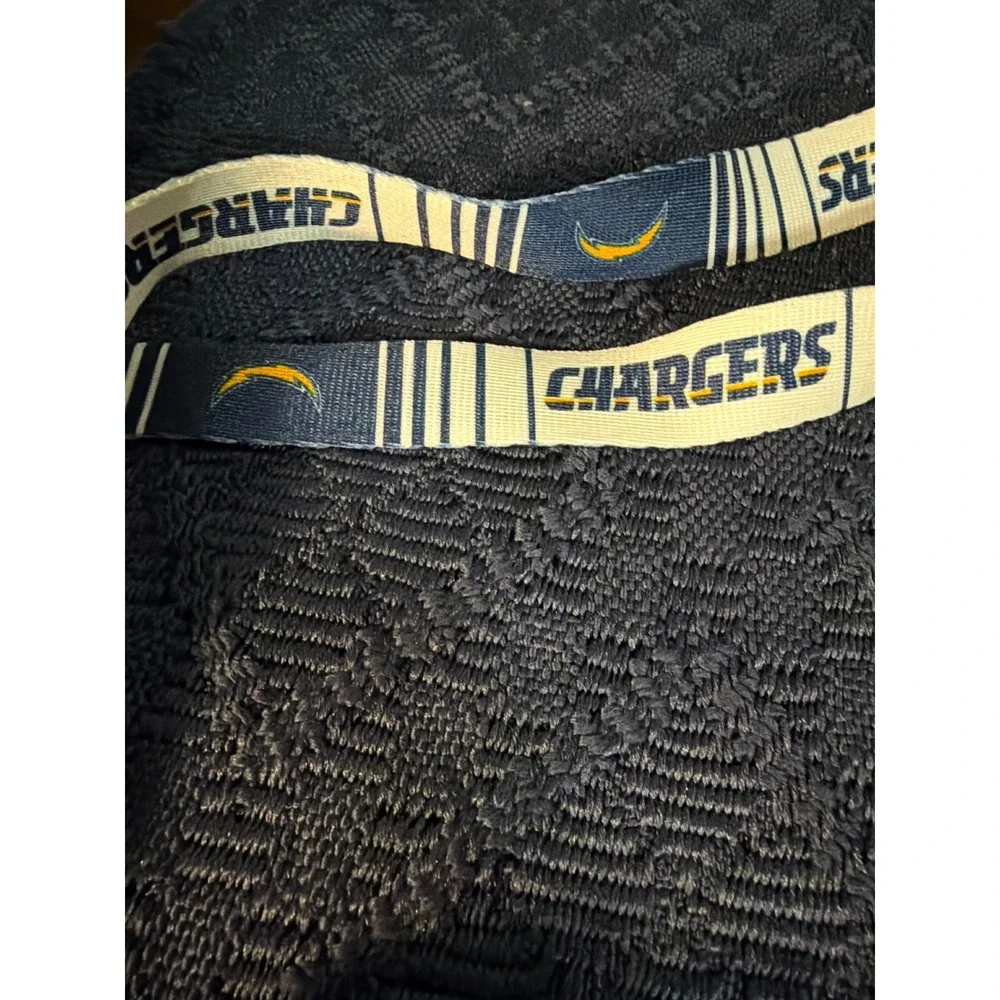 NFL Los Angeles Chargers Dog Harness Blue White Adjustable Pet Gear New W Tags